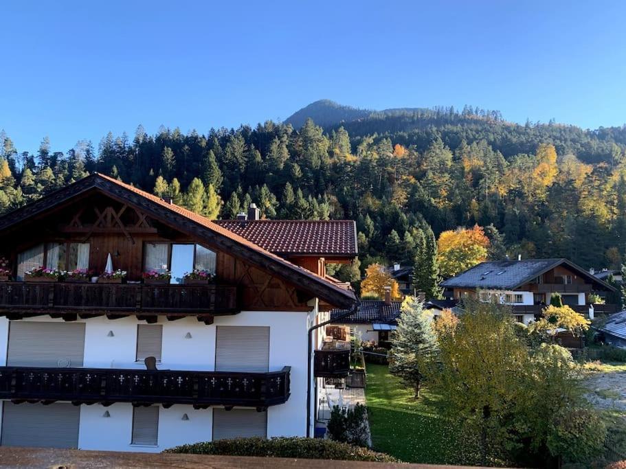 Garmisch Lux Apartment Mit Sauna Экстерьер фото